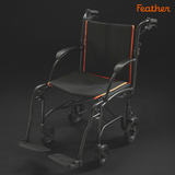 Ultra-Lightweight Transport Wheelchair – Only 13 lbs, Easy to Lift & Fits in Any Car