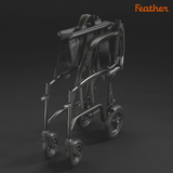 Ultra-Lightweight Transport Wheelchair – Only 13 lbs, Easy to Lift & Fits in Any Car