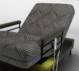 Twin XL Patient Lift Bed with 90° Rotation and Battery Backup for Safe Transfers